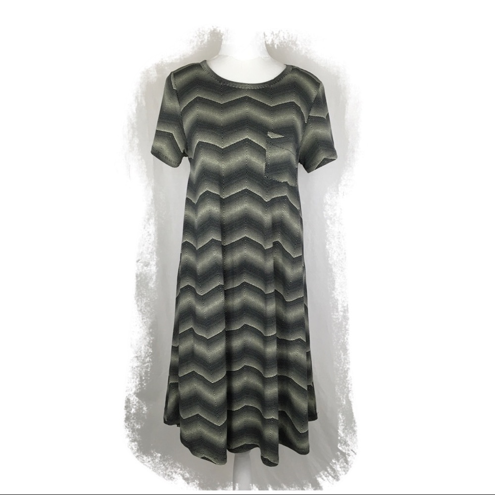 LuLaRoe Geometric Print ‘Carly’ Dress